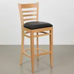 Flash Furniture XU-DGW0005BARLAD-NAT-BLKV-GG