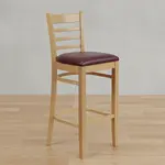 Flash Furniture XU-DGW0005BARLAD-NAT-BURV-GG