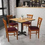 Flash Furniture XU-DGW0005LAD-CHY-BURV-GG