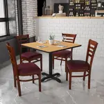 Flash Furniture XU-DGW0005LAD-MAH-BURV-GG
