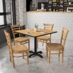 Flash Furniture XU-DGW0005LAD-NAT-GG