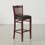 Flash Furniture XU-DGW0008BARVRT-MAH-BLKV-GG