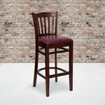 Flash Furniture XU-DGW0008BARVRT-MAH-BURV-GG