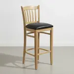 Flash Furniture XU-DGW0008BARVRT-NAT-BLKV-GG