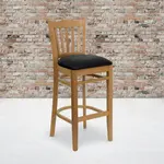 Flash Furniture XU-DGW0008BARVRT-NAT-BLKV-GG