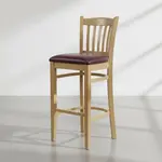 Flash Furniture XU-DGW0008BARVRT-NAT-BURV-GG