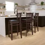 Flash Furniture XU-DGW0008BARVRT-WAL-BLKV-GG