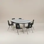 Flash Furniture XU-GRP-18CH-A3048CON-48-GY-T-A-GG