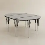 Flash Furniture XU-GRP-A3048CON-48-GY-T-A-GG