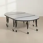 Flash Furniture XU-GRP-A3048CON-48-GY-T-P-CAS-GG