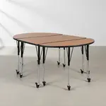 Flash Furniture XU-GRP-A3048CON-48-OAK-T-A-CAS-GG