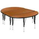 Flash Furniture XU-GRP-A3048CON-48-OAK-T-P-GG