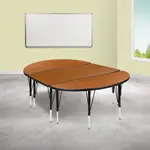 Flash Furniture XU-GRP-A3048CON-48-OAK-T-P-GG