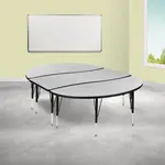 Flash Furniture XU-GRP-A3060CON-60-GY-T-P-GG