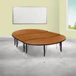 Flash Furniture XU-GRP-A3060CON-60-OAK-T-P-GG