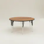 Flash Furniture XU-GRP-A60-HCIRC-OAK-T-A-GG