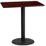 Flash Furniture XU-MAHTB-2442-TR24B-GG