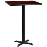 Flash Furniture XU-MAHTB-3030-T2222B-GG
