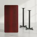 Flash Furniture XU-MAHTB-3060-T2222B-GG