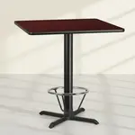 Flash Furniture XU-MAHTB-4242-T3333B-4CFR-GG