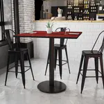 Flash Furniture XU-MAHTB-4242-TR24B-GG