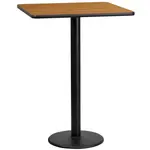 Flash Furniture XU-NATTB-2424-TR18B-GG