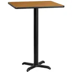 Flash Furniture XU-NATTB-3030-T2222B-GG