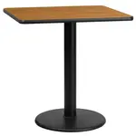 Flash Furniture XU-NATTB-3030-TR18-GG