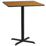 Flash Furniture XU-NATTB-3636-T3030B-GG