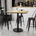 Flash Furniture XU-NATTB-4242-TR24B-GG