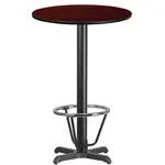 Flash Furniture XU-RD-24-MAHTB-T2222B-3CFR-GG
