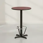 Flash Furniture XU-RD-24-MAHTB-T2222B-3CFR-GG