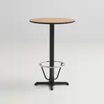 Flash Furniture XU-RD-24-NATTB-T2222B-3CFR-GG