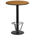 Flash Furniture XU-RD-24-NATTB-TR18B-3CFR-GG