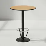 Flash Furniture XU-RD-24-NATTB-TR18B-3CFR-GG