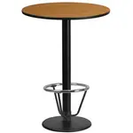 Flash Furniture XU-RD-24-NATTB-TR18B-3CFR-GG