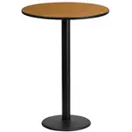 Flash Furniture XU-RD-24-NATTB-TR18B-GG