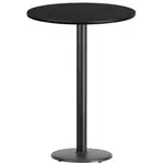 Flash Furniture XU-RD-30-BLKTB-TR18B-GG