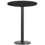 Flash Furniture XU-RD-30-BLKTB-TR18B-GG