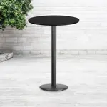 Flash Furniture XU-RD-30-BLKTB-TR18B-GG