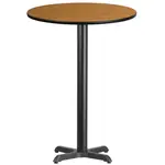 Flash Furniture XU-RD-30-NATTB-T2222B-GG