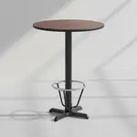 Flash Furniture XU-RD-30-WALTB-T2222B-3CFR-GG