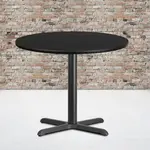 Flash Furniture XU-RD-36-BLKTB-T3030-GG