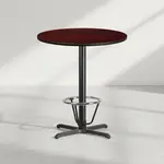 Flash Furniture XU-RD-36-MAHTB-T3030B-3CFR-GG