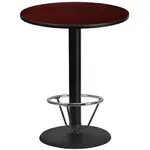 Flash Furniture XU-RD-36-MAHTB-TR24B-4CFR-GG