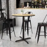 Flash Furniture XU-RD-36-NATTB-T3030B-GG