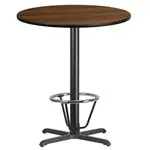 Flash Furniture XU-RD-36-WALTB-T3030B-3CFR-GG