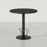 Flash Furniture XU-RD-42-BLKTB-TR24B-4CFR-GG