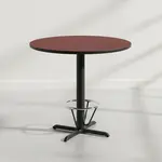 Flash Furniture XU-RD-42-MAHTB-T3333B-4CFR-GG