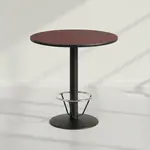 Flash Furniture XU-RD-42-MAHTB-TR24B-4CFR-GG